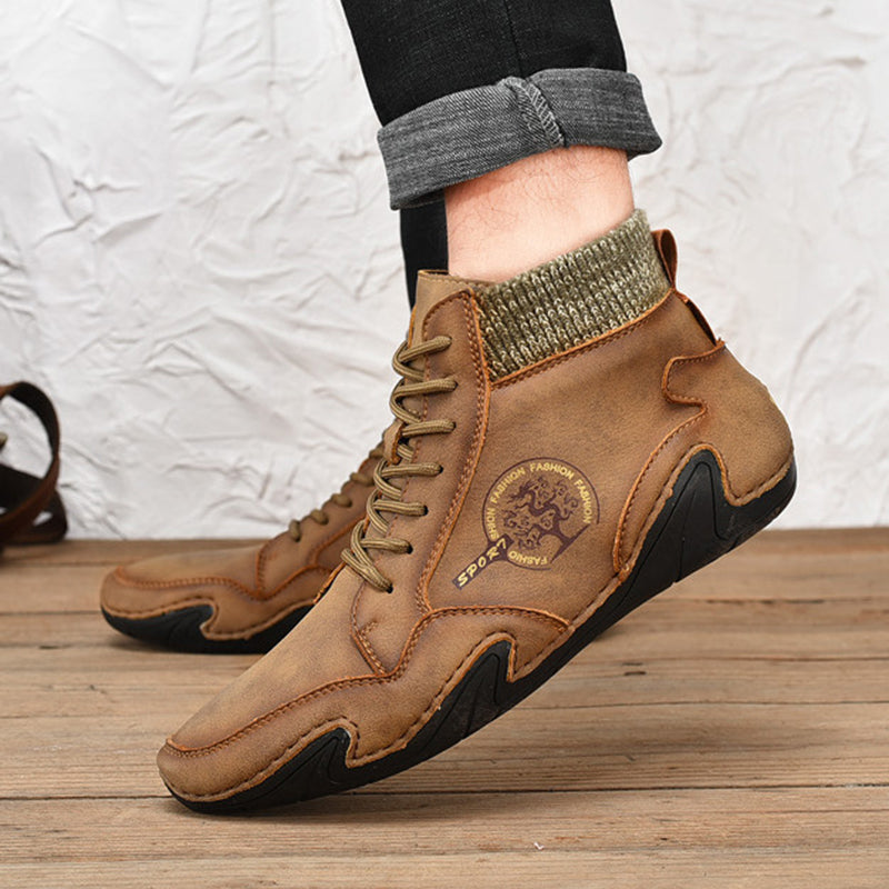 Men Ankle Boots High Shoes