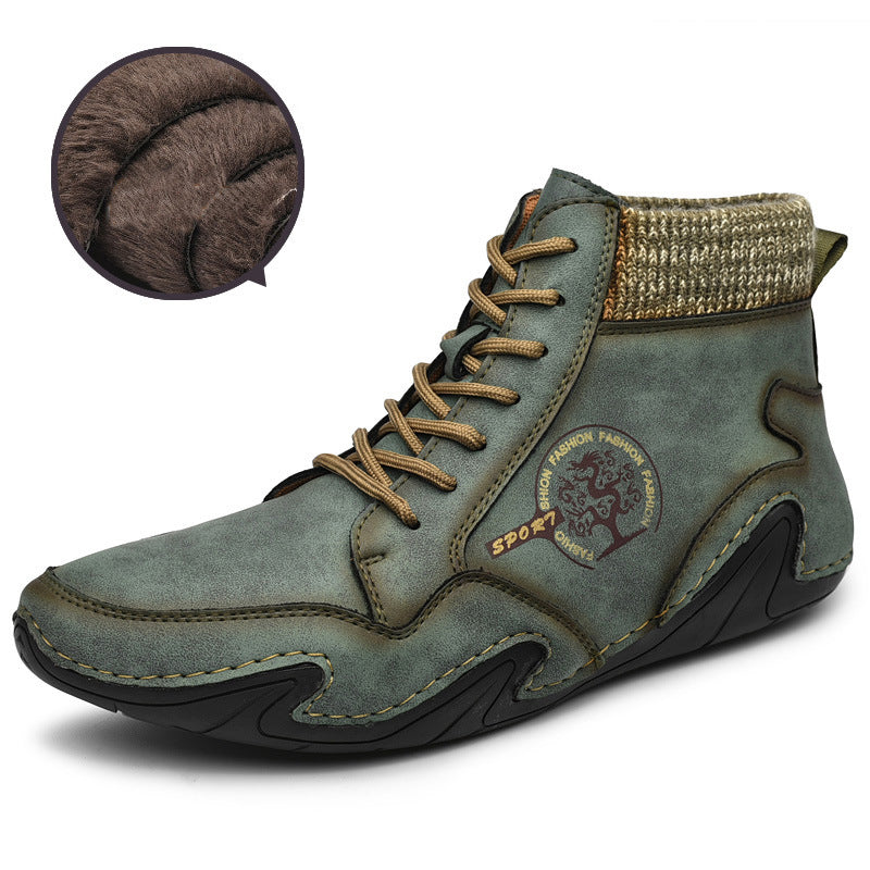 Men Ankle Boots High Shoes