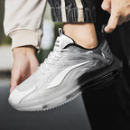 Men’s Lightweight Breathable Mesh Running Shoes – Thick-Soled, Comfortable, Anti-Slip Casual Sports Sneakers