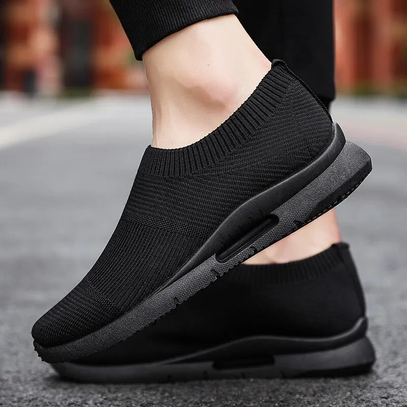Women’s Breathable Slip-On Sneakers – Light Running and Jogging Shoes with Sock-Style Comfort, Perfect Casual Loafers for Every Day
