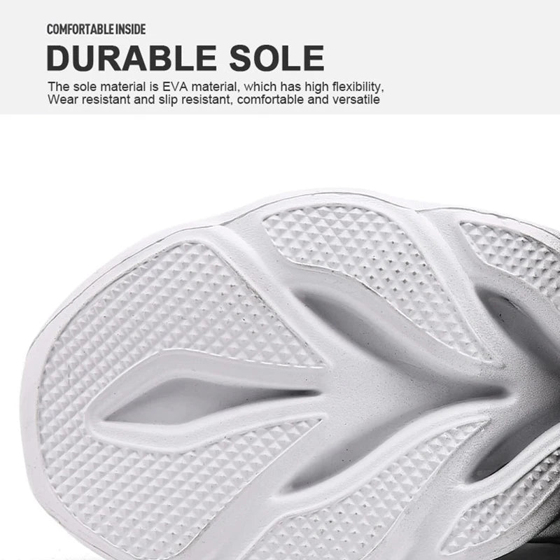 Unisex Lightweight Mesh Running Shoes – Breathable, Comfortable Flat Tennis Sneakers for Men and Women