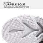 Unisex Lightweight Mesh Running Shoes – Breathable, Comfortable Flat Tennis Sneakers for Men and Women