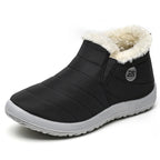Warm Slip-On Snow Sneakers for Women – Winter Sports Footwear