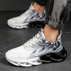 Unisex Lightweight Mesh Running Shoes – Breathable, Comfortable Flat Tennis Sneakers for Men and Women