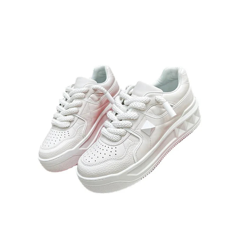 Height Increasing Women’s Sport Sneakers – Trendy Chunky Platforms, Lolita & Harajuku Style