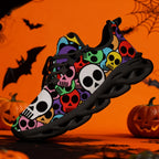 Unisex Fashion Platform Running Sneakers – Ideal for Halloween and Casual Wear