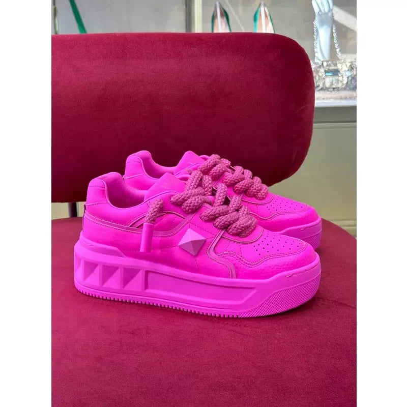 Height Increasing Women’s Sport Sneakers – Trendy Chunky Platforms, Lolita & Harajuku Style