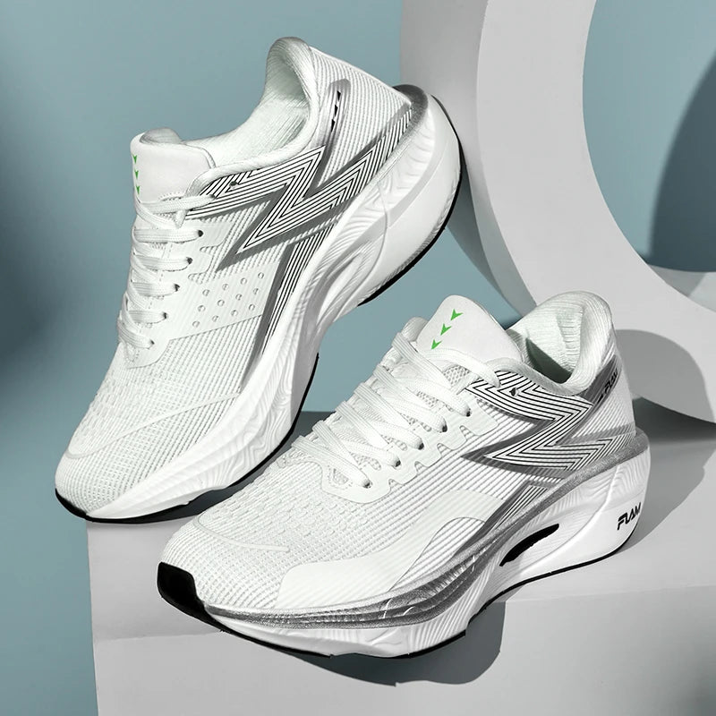 Lightweight Mesh Running Shoes – Breathable Lace-Up Sports Sneakers