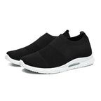 Women’s Breathable Slip-On Sneakers – Light Running and Jogging Shoes with Sock-Style Comfort, Perfect Casual Loafers for Every Day
