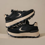 Luxury Women’s Vulcanized Sneakers – Casual, Lightweight, Breathable Flats for Spring