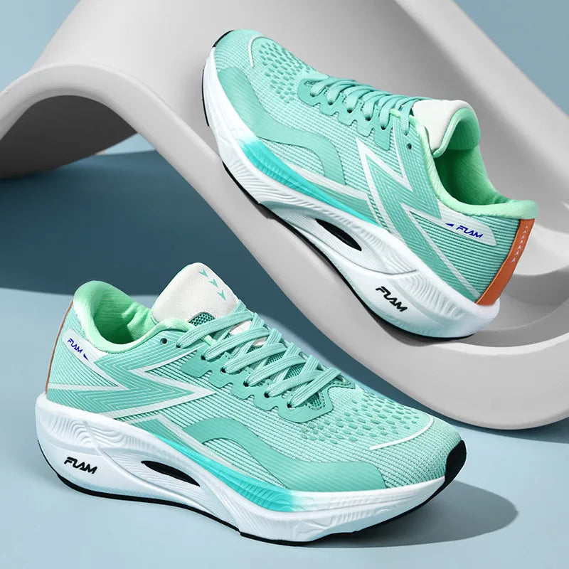 Lightweight Mesh Running Shoes – Breathable Lace-Up Sports Sneakers