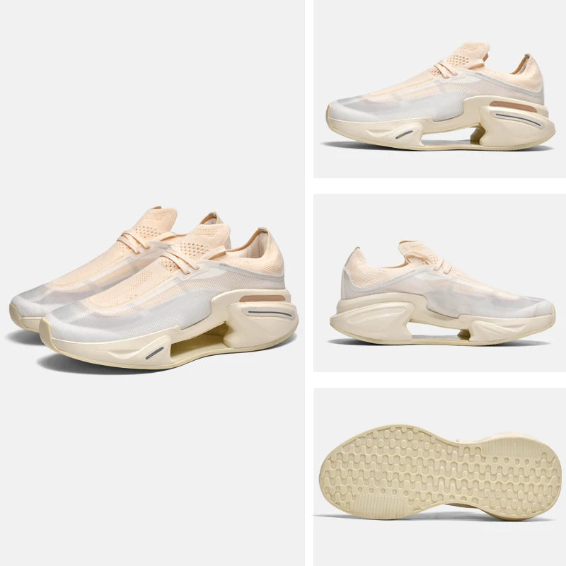 Men’s and Women’s Blade Running Shoes – Cushion Support, Non-Slip Lace-Up Sneakers for Heavy Outdoor Running