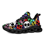 Unisex Fashion Platform Running Sneakers – Ideal for Halloween and Casual Wear