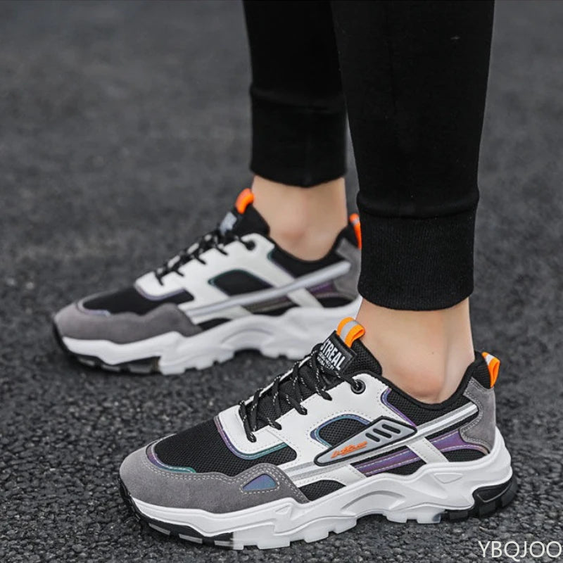 New Autumn Men’s Shoes – Versatile, Breathable Casual Sneakers with Lightweight Comfort