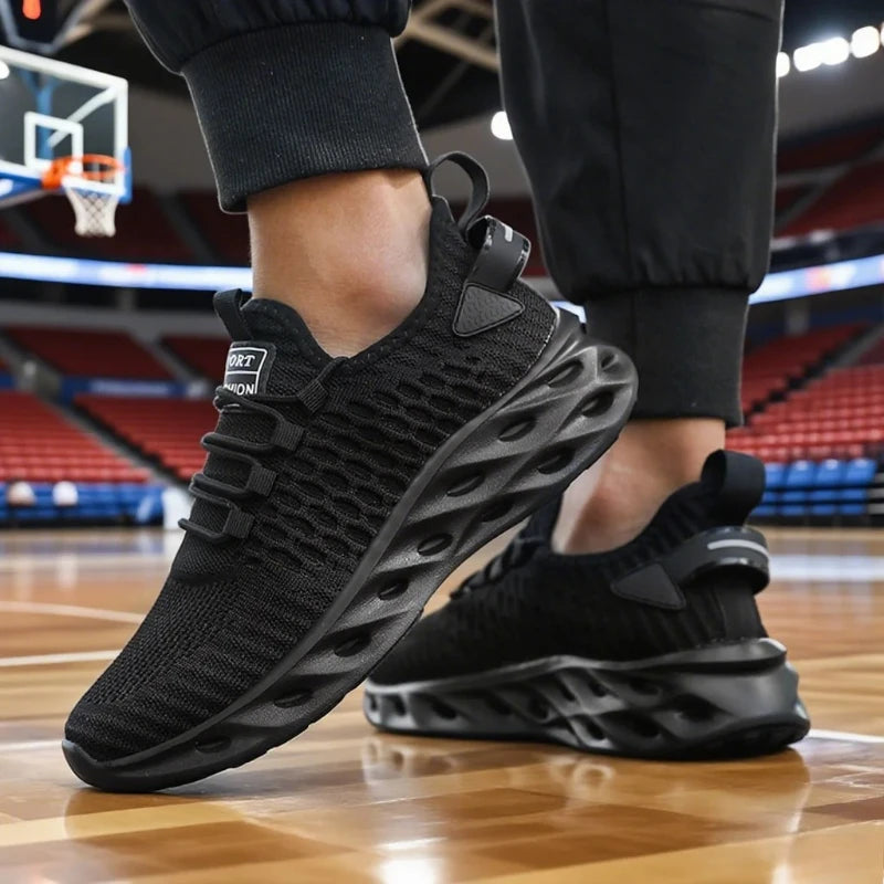 Men's Casual Sports Shoes High Quality Lace Up Casual Sneaker Soft Breathable Anti-slipTennis Shoes 2025 New Release Hot Selling