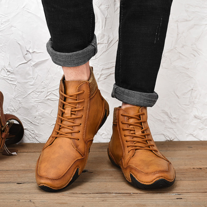 Men Ankle Boots High Shoes